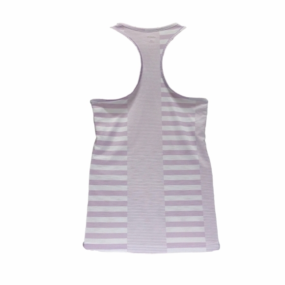 Adidas Climalite Striped Athletic Tank Top - Picture 2 of 5